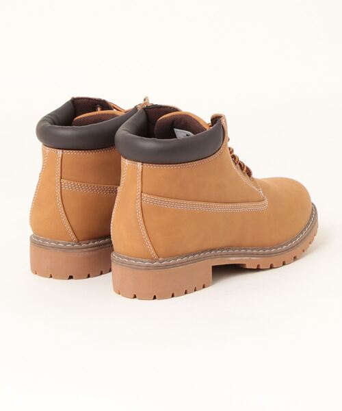 KRIFF MAYER（クリフメイヤー）の「【KRIFF MAYER】クリフメイヤー　防水レースアップブーツ　6875（ブーツ・レディース・イエロー/ブラック・24.0cm/24.5cm/23.0cm/23.5cm）」の3枚目の写真