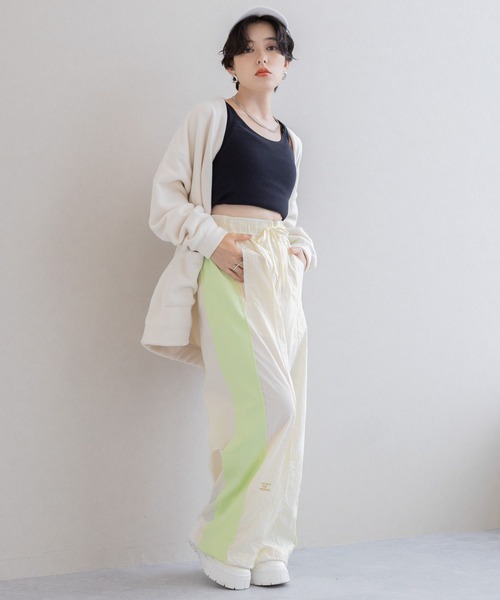 RAGEBLUE（レイジブルー）の「切り替えナイロンスウェットパンツ（スウェットパンツ・レディース・ホワイト系/レッド系・FREE）」の7枚目の写真