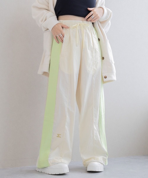 RAGEBLUE（レイジブルー）の「切り替えナイロンスウェットパンツ（スウェットパンツ・レディース・ホワイト系/レッド系・FREE）」の19枚目の写真