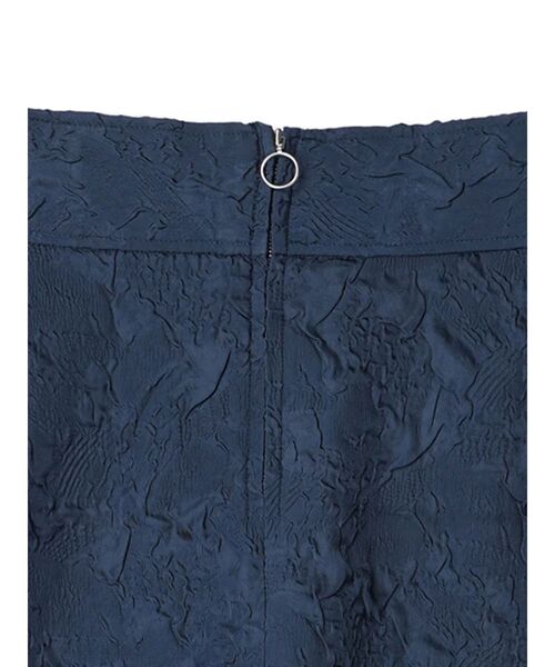 YECCA VECCA（イェッカヴェッカ）の「ふくれジャガード中綿フレアスカート（スカート・レディース・ブラック/ブルー/キャメル・S/M）」の20枚目の写真