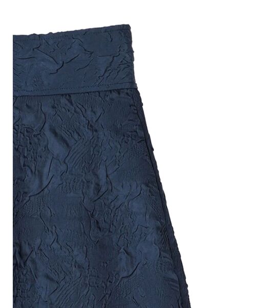 YECCA VECCA（イェッカヴェッカ）の「ふくれジャガード中綿フレアスカート（スカート・レディース・ブラック/ブルー/キャメル・S/M）」の21枚目の写真