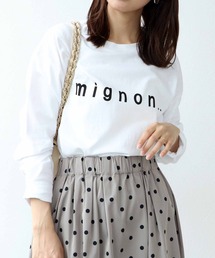 MIGNONプリントビックロンT