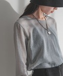 JEANASIS的「ラメテンジクシアーLS TEE/102750（T恤）」