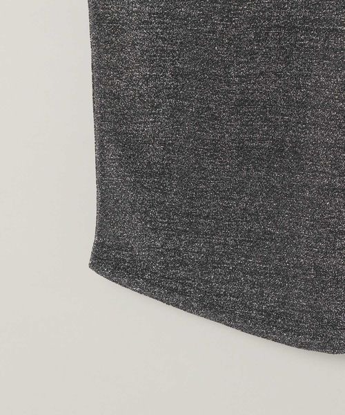 JEANASIS(ジーナシス)の「ラメテンジクシアーLS TEE/102750(Tシャツ/カットソー・レディース・ブラック系その他/シルバー/ゴールド系その他・FREE)」の22枚目の写真