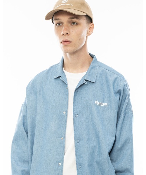 ELEMENT（エレメント）の「ELEMENT メンズ MT COACH JACKET ジャケット/エレメントコーチジャケット（ブルゾン・メンズ・ブラック/グリーン/ライトブルー・MEDIUM/LARGE/X-LARGE）」の11枚目の写真