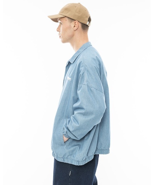 ジャケット・アウター VGC COACH JACKET / LIGHT BLUE Coach Jacket - Light Blue | Mens Outerwear | Shop Jackets at