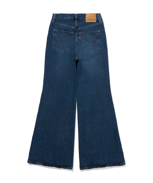 Levi's（リーバイス）の「Levi's/リーバイス RIBCAGE BELLS ミディアムインディゴ SONOMA TRAIN（デニムパンツ・レディース・インディゴブルー・26inch/23inch/27inch/28inch/25inch/24inch）」の2枚目の写真