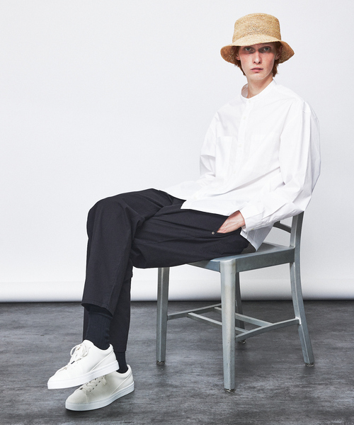 ABAHOUSE(アバハウス)の「【RUBEN/ルーベン】RAFFIA BUCKET /ラフィアバケット細編み(ハット・メンズ・ブラック/ベージュ・フリー)」の6枚目の写真