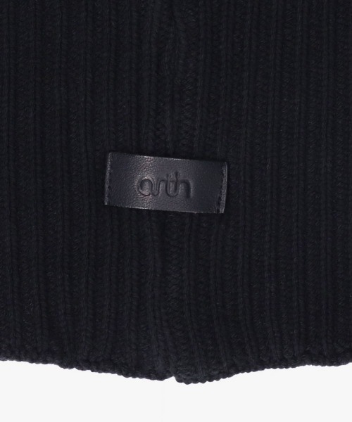 arth（アース）の「arth Rib Knit Wide Headband / アース（ヘアバンド・メンズ・ネイビー/ブラウン/ブラック・57~59cm）」の6枚目の写真