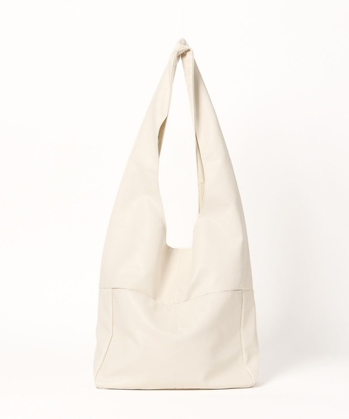 LOWRYS FARM（ローリーズファーム）の「ヤワラカルイＢＩＧトートＢＡＧ　100157（トートバッグ・レディース・ブラック/ブラウン/アイボリー・FREE）」の9枚目の写真