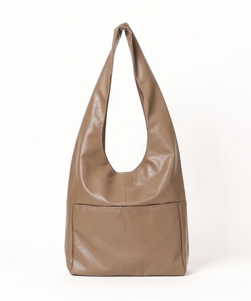 LOWRYS FARM（ローリーズファーム）の「ヤワラカルイＢＩＧトートＢＡＧ　100157（トートバッグ・レディース・ブラック/ブラウン/アイボリー・FREE）」の16枚目の写真