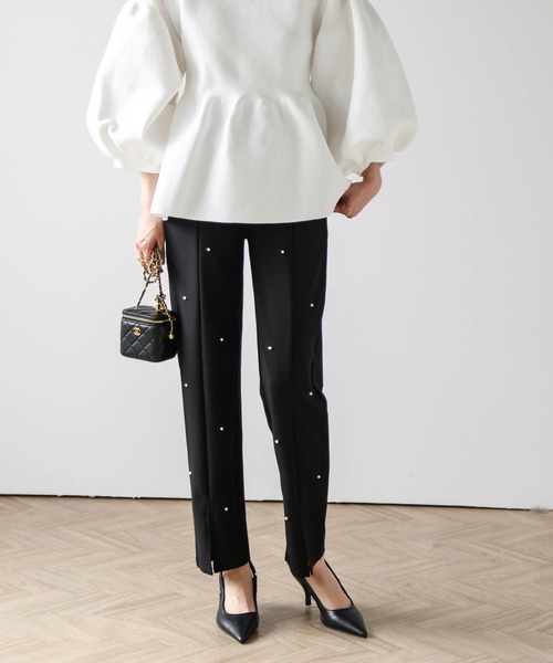 AMELY(エミリー)の「2typeスリットパンツ(その他パンツ)」 - WEAR