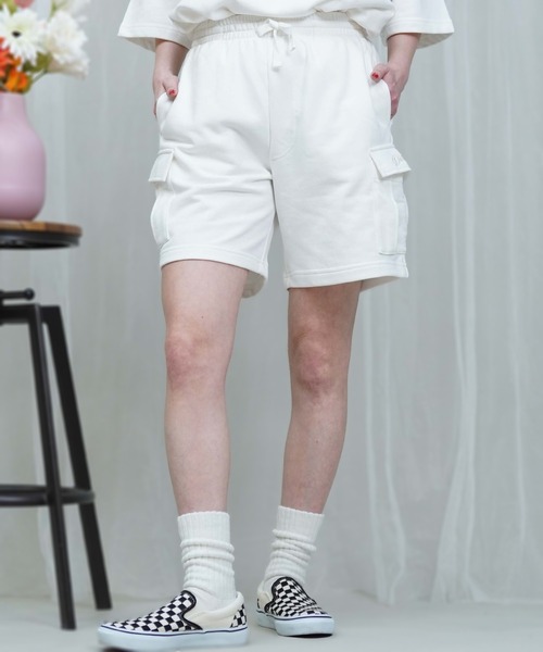 DISCUS ATHLETIC（ディスカス　アスレチック）の「DISCUS ATHLETIC/ディスカスアスレチック スウェットパンツ 4287-1971（スウェットパンツ・レディース・オフホワイト/オートミール/ブラック・L/M）」の4枚目の写真