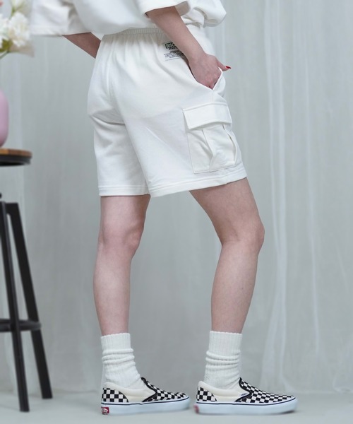 DISCUS ATHLETIC（ディスカス　アスレチック）の「DISCUS ATHLETIC/ディスカスアスレチック スウェットパンツ 4287-1971（スウェットパンツ・レディース・オフホワイト/オートミール/ブラック・L/M）」の7枚目の写真