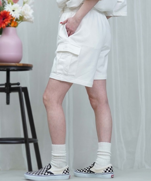 DISCUS ATHLETIC（ディスカス　アスレチック）の「DISCUS ATHLETIC/ディスカスアスレチック スウェットパンツ 4287-1971（スウェットパンツ・レディース・オフホワイト/オートミール/ブラック・L/M）」の5枚目の写真