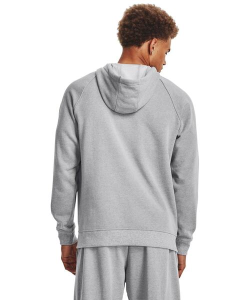 UNDER ARMOUR(アンダーアーマー)の「UAヘビーウエイト テリー フーディー(トレーニング/メンズ)(スウェット・メンズ・グレー・XL/L/M/XXL/S)」の2枚目の写真