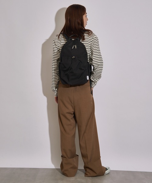 COLDE (コルデ)の「【COLDE】ギャザーナイロンバックパック リュックサック 3241-315-1(バックパック/リュック・レディース・ブラック/グレー/モカ/アイボリー・FREE)」の14枚目の写真