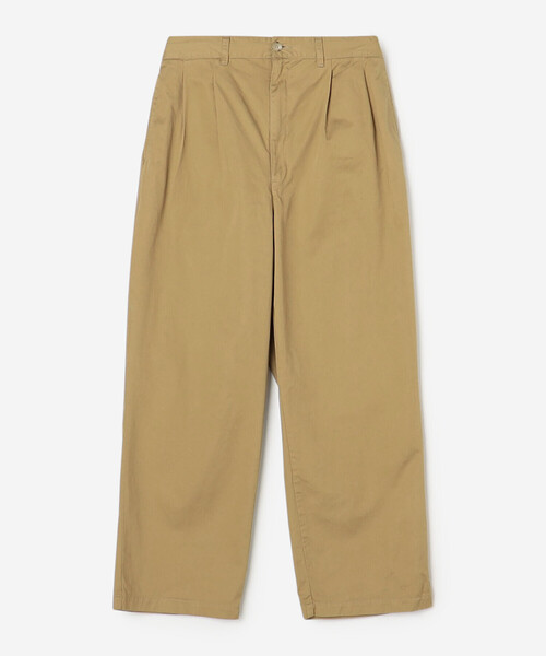 GYMPHLEX(ジムフレックス)の「Gymphlex | コットンチノ 2タック イージーパンツ MEN(チノパンツ・メンズ・オフホワイト/ベージュ/ブラック・L/M/S)」の12枚目の写真