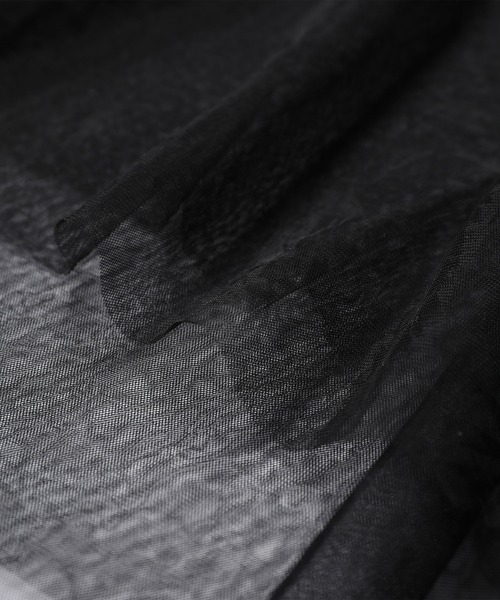 ROPE' PICNIC(ロペピクニック)の「バックリボンチュールキャミワンピース(ワンピース・レディース・オフホワイト/ブラック/チャコールグレー・38)」の12枚目の写真