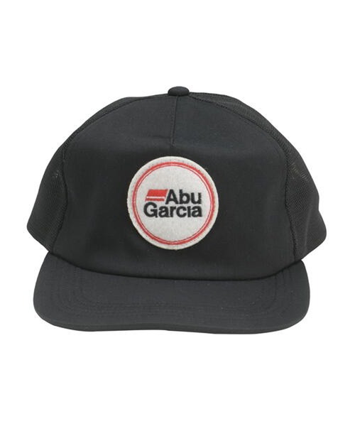 ABU GARCIA(アブ・ガルシア)の「AbuGarcia ソフトブリムワッペンメッシュキャップ(キャップ・メンズ・ブラック・FREE)」の2枚目の写真
