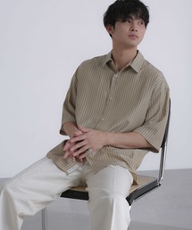 NANO universe | 「大人のワイドシャツ」レギュラーカラー　半袖(シャツ/ブラウス)