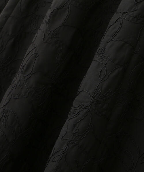 PROPORTION BODY DRESSING（プロポーションボディドレッシング）の「コードエンブロイダリーワンピース / 1214140408（ワンピース・レディース・グレー/ブラック・MEDIUM/SMALL）」の16枚目の写真