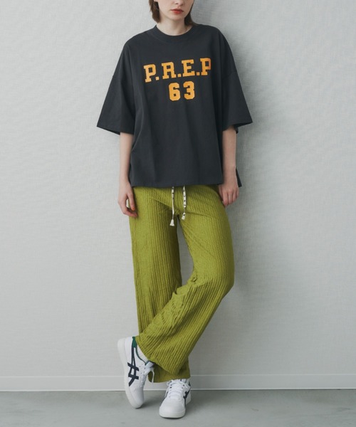 Unitage(ユニテージ)の「カットジャガードイージーパンツ(その他パンツ・レディース・ブルー/ホワイト/ブラック/グリーン/ピンクベージュ・FREE)」の8枚目の写真