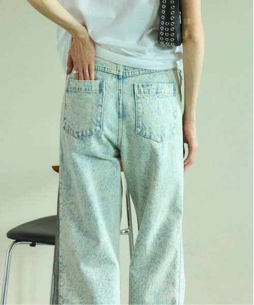 Side Long Zip Denim/サイドロングジップデニム【MAISON SPECIAL
