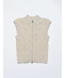 VEQUM | 【VEQUM】WAVING HI NECK RIB TANKTOP(タンクトップ)