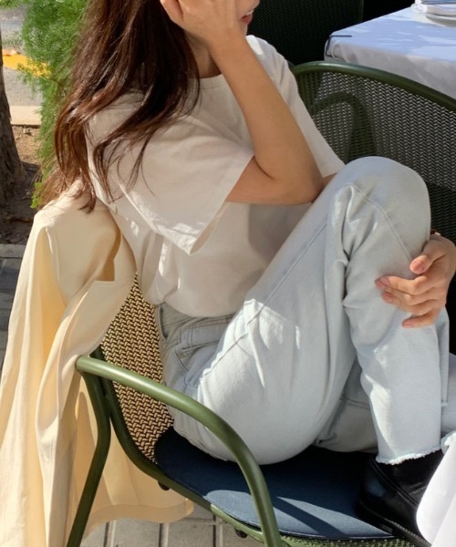 LAC-VERT(ラック・ヴェール)の「ハートロゴバックプリントTシャツ(Tシャツ/カットソー・レディース・グリーン/レッド/ブラック・FREE)」の18枚目の写真