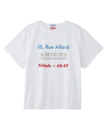 LA MARINE FRANCAISE（マリン フランセーズ）の「【LA HUTTE】アドレスプリントTシャツ（Tシャツ/カットソー）」