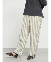 【イージーケア】レーヨンリネンイージーパンツ