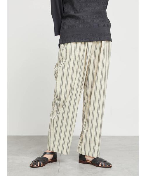 sm2rhythm（サマンサモスモスリズム）の「【イージーケア】レーヨンリネンイージーパンツ（その他パンツ・レディース・ブラック/グレー/ベージュ・F）」の9枚目の写真