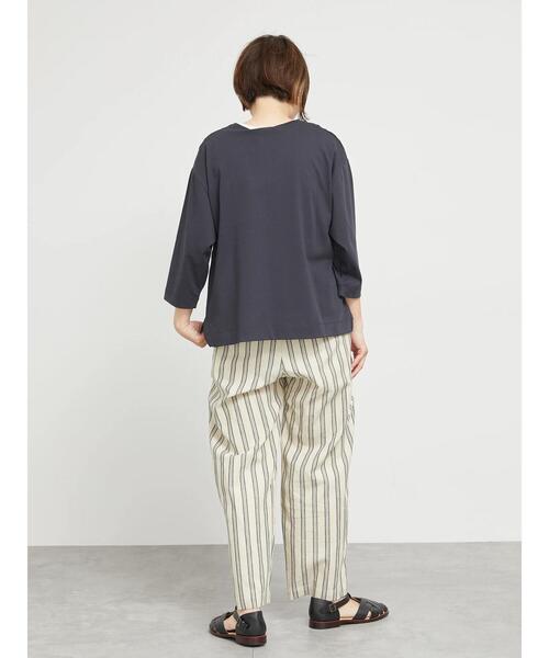 sm2rhythm（サマンサモスモスリズム）の「【イージーケア】レーヨンリネンイージーパンツ（その他パンツ・レディース・ブラック/グレー/ベージュ・F）」の17枚目の写真