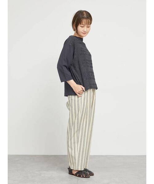 sm2rhythm（サマンサモスモスリズム）の「【イージーケア】レーヨンリネンイージーパンツ（その他パンツ・レディース・ブラック/グレー/ベージュ・F）」の18枚目の写真