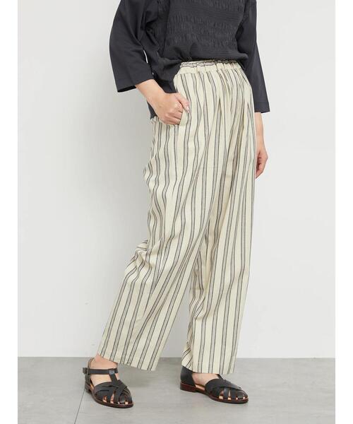 sm2rhythm（サマンサモスモスリズム）の「【イージーケア】レーヨンリネンイージーパンツ（その他パンツ・レディース・ブラック/グレー/ベージュ・F）」の20枚目の写真