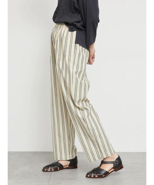 sm2rhythm（サマンサモスモスリズム）の「【イージーケア】レーヨンリネンイージーパンツ（その他パンツ・レディース・ブラック/グレー/ベージュ・F）」の21枚目の写真