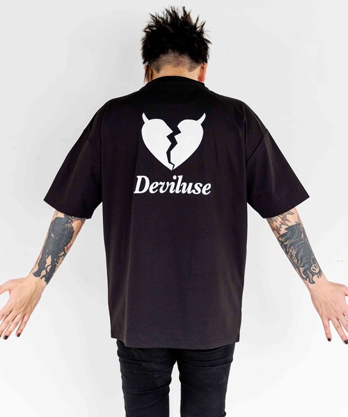 MA-1 DEVILUSE D.V.U.S DVUS オーバーサイズ　17 DEVILUSE デビルユース メンズ ラッシュガード 長袖 Tシャツ