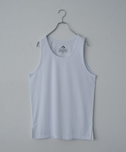 COLONY 2139（コロニートゥーワンスリーナイン）の「G.Y.M スポーティーポンチロングタンク（タンクトップ・メンズ・ホワイト/ブラック・LARGE/MEDIUM）」の2枚目の写真