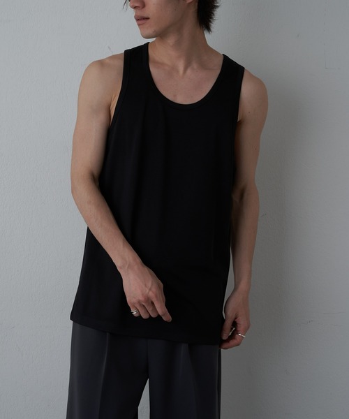 COLONY 2139（コロニートゥーワンスリーナイン）の「G.Y.M スポーティーポンチロングタンク（タンクトップ・メンズ・ホワイト/ブラック・LARGE/MEDIUM）」の7枚目の写真