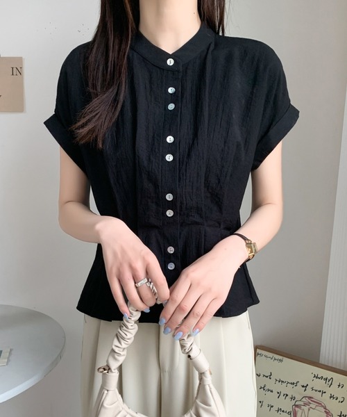 Alba Moda スエード 本革 シャツ 貝ボタン Alba Moda スエード 本革 シャツ 貝ボタン