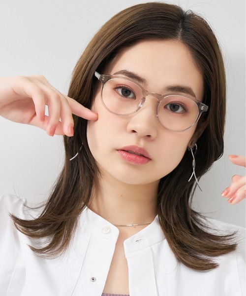 Zoff（ゾフ）の「ボストン型 メガネ｜クリアフレーム｜Zoff｜TREND