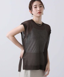 メッシュBスリットニット
