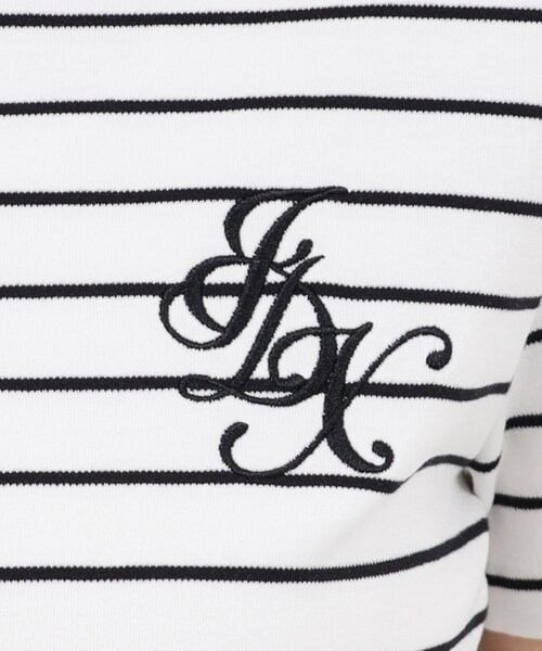 index（インデックス）の「◆UV エンブレム刺繍コットンTシャツ【接触冷感/洗濯機洗い可】（Tシャツ/カットソー・レディース・ホワイト系9/ブラック/オフホワイト/ナチュラル・36/38/40/42）」の11枚目の写真