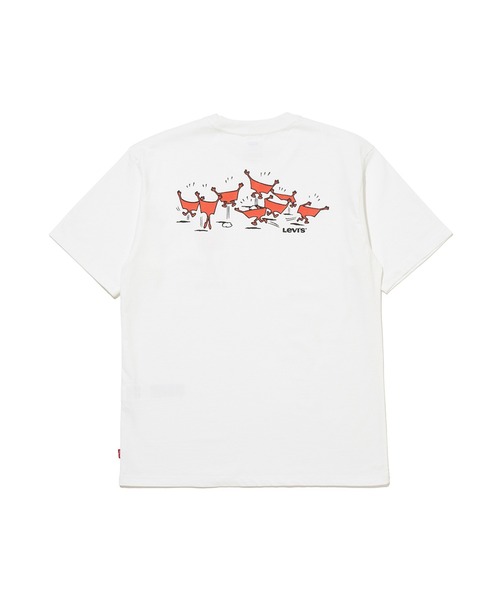 Levi's（リーバイス）の「Levi's/リーバイス VINTAGE FIT GRAPHIC TEE BW MON（Tシャツ/カットソー・メンズ・ホワイト・L/M/S/XL）」の2枚目の写真