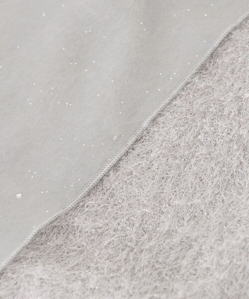 MAJESTIC LEGON（マジェスティックレゴン）の「ラメリボンプードルビスチェ（キャミソール・レディース・ホワイト系その他/ピンク/ライトグレー/ブラック/グレー系その他・MEDIUM）」の13枚目の写真