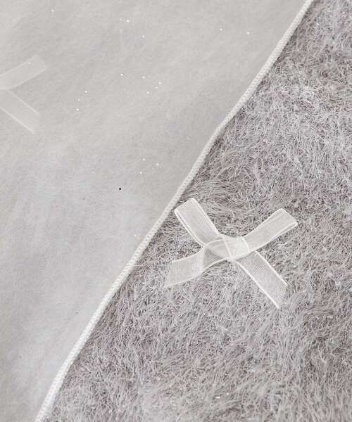 MAJESTIC LEGON（マジェスティックレゴン）の「ラメリボンプードルビスチェ（キャミソール・レディース・ホワイト系その他/ピンク/ライトグレー/ブラック/グレー系その他・MEDIUM）」の16枚目の写真