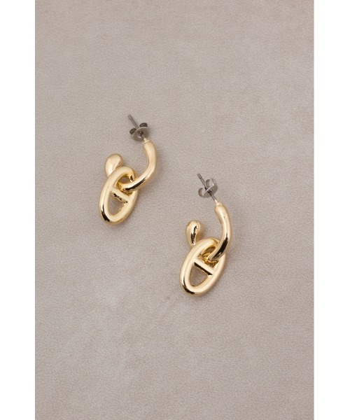 AZUL by moussy（アズールバイマウジー）の「マルチチャームミニフープピアス（ピアス（両耳用）・レディース・その他2/その他3/マルチ・FREE）」の6枚目の写真