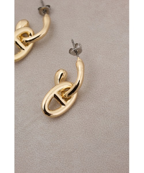 AZUL by moussy（アズールバイマウジー）の「マルチチャームミニフープピアス（ピアス（両耳用）・レディース・その他2/その他3/マルチ・FREE）」の7枚目の写真