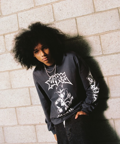 【セール】GLOBAL TAKEOVER L/S TEE（Tシャツ/カットソー）｜XLARGE（エクストララージ）